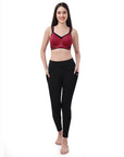 SOIE Woman - Full Coverage High Impact Padded Non Wired Sports Bra - Bra -for Women