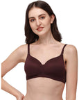 SOIE Woman - Full Coverage Padded Non Wired Nursing Bra - Bra -for Women