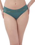 SOIE Woman - High Waist Full Coverage Lace Brief - Panty -for Women