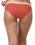 SOIE Woman - Mid Rise Medium Coverage Solid and Printed Cotton Stretch Brief Panty (Pack of 3) - Panty -for Women