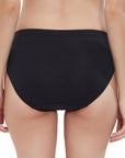 High Rise Full Coverage Solid Colour Cotton Stretch Hipster Panty (Pack of 3)