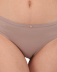 SOIE Woman - Mid Rise No VPL Medium Coverage Ultra Soft Brief - Panty -for Women