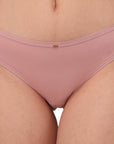 SOIE Woman - Mid Rise No VPL Medium Coverage Ultra Soft Brief - Panty -for Women