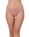 SOIE Woman - Mid Rise No VPL Medium Coverage Ultra Soft Brief - Panty -for Women