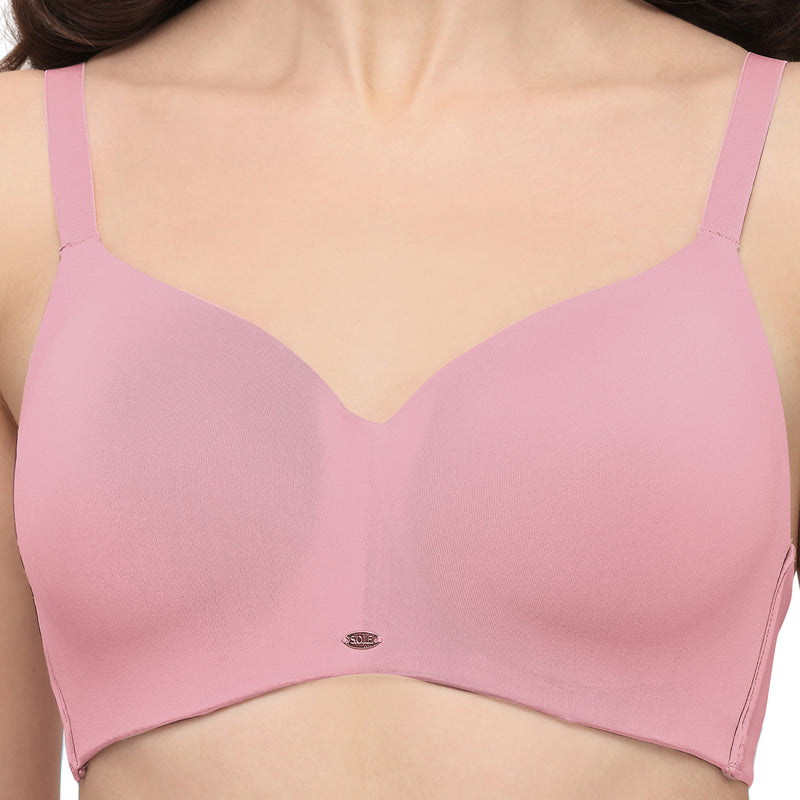 Full Coverage Padded Non-Wired Ultrasoft Seamless Bra CB-129