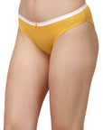 SOIE Woman - Mid Rise Medium Coverage Solid and Printed Cotton Stretch Brief Panty (Pack of 3) - Panty -for Women