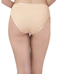 SOIE Woman - High Waist Full Coverage Mesh Panelled Brief - Panty -for Women