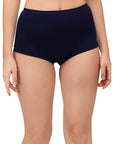 SOIE Woman - High Rise Full Coverage Cotton Spandex Boyshorts (Pack of 2) - Panty -for Women