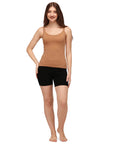 SOIE Woman - Cotton Spandex Camisole with Lace Detailing - Camisole -for Women