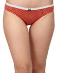 SOIE Woman - Mid Rise Medium Coverage Solid and Printed Cotton Stretch Brief Panty (Pack of 3) - Panty -for Women