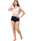 SOIE Woman - High Rise Full Coverage Cotton Spandex Boyshorts (Pack of 2) - Panty -for Women