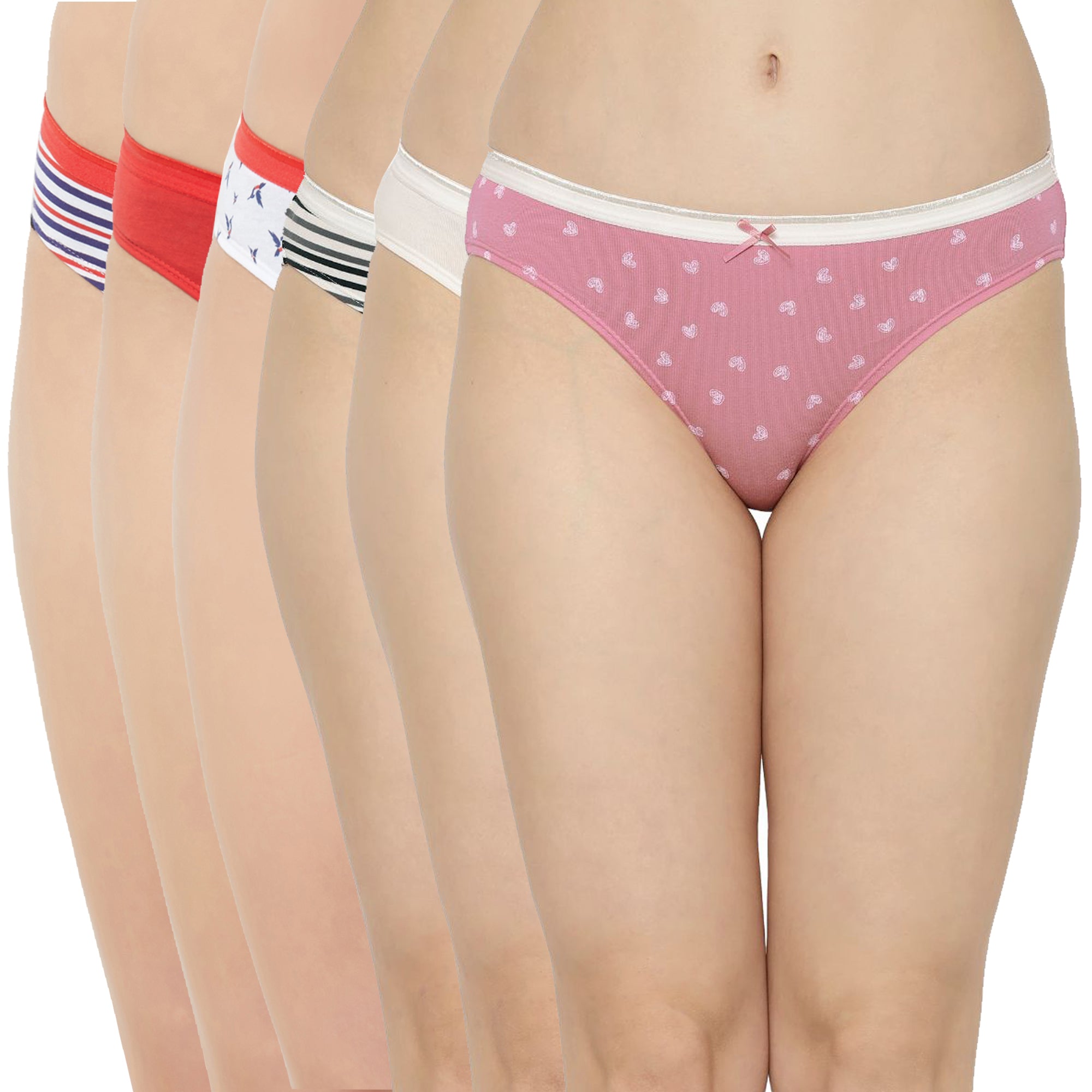 Buy QOXOLYZ Women's Cotton Panty For Women Daily Use Combo