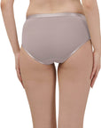 SOIE Woman - High Rise Full Coverage Panty with Mesh Detailing - -for Women