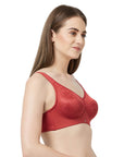 SOIE Woman - Non Padded Non Wired Full Coverage Minimizer Bra - Bra -for Women