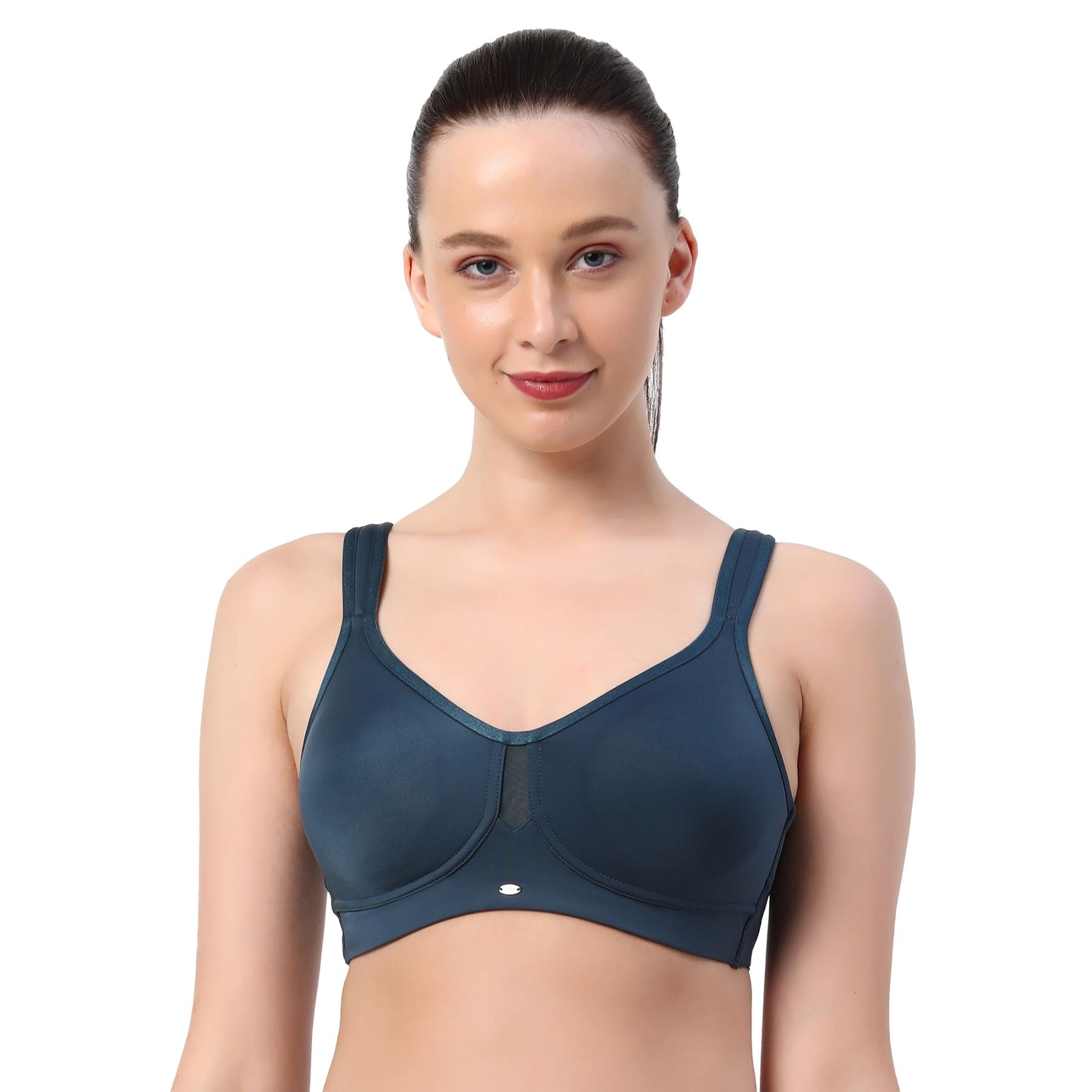 Buy Zivame Padded Non Wired 3/4th Coverage T-Shirt Bra - Dark Purple at  Rs.907 online