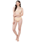 SOIE Woman - Full Coverage Minimiser Bra with High Waist Brief Set - Lingerie set -for Women