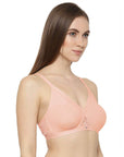 SOIE Woman - Full coverage cross over non padded non wired bra (Pack of 2) - Bra -for Women