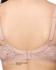 SOIE Woman - Full coverage cross over non padded non wired bra - Bra -for Women