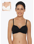 SOIE Woman - Medium Coverage Padded Non Wired T-shirt Bra (Pack of 2) - Bra -for Women