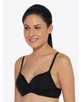 SOIE Woman - Medium Coverage Padded Non Wired T-shirt Bra (Pack of 2) - Bra -for Women