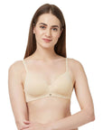 SOIE Woman - Semi/Medium Coverage Padded Non Wired T-shirt Bra(PACK OF 2) - -for Women