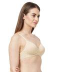 SOIE Woman - Semi/Medium Coverage Padded Non Wired T-shirt Bra(PACK OF 2) - -for Women