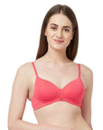 SOIE Woman - Semi/Medium Coverage Padded Non Wired T-shirt Bra(PACK OF 2) - -for Women