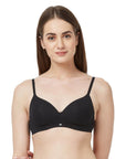 SOIE Woman - Semi/Medium Coverage Padded Non Wired T-shirt Bra(PACK OF 2) - -for Women