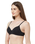 SOIE Woman - Semi/Medium Coverage Padded Non Wired T-shirt Bra(PACK OF 2) - -for Women