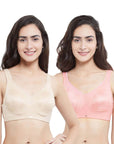 SOIE Woman - Non Padded Non Wired Full Coverage Minimizer Bra (Pack Of 2) - -for Women