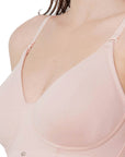 SOIE Woman - Non padded Non wired full coverage T-shirt Bra Combo - -for Women
