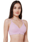 SOIE Woman - Non padded Non wired full coverage T-shirt Bra Combo - -for Women
