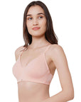 SOIE Woman - Non padded Non wired full coverage T-shirt Bra Combo - -for Women