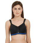SOIE Woman - Full Coverage High Impact Padded Non Wired Sports Bra (Pack of 2) - Bra -for Women