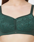 SOIE Woman - Full Coverage Non Padded Non Wired Lace Bra Combo - Bra -for Women