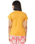 SOIE Woman - Soft Cotton Modal Solid & Printed Lounge T-shirt (PACK OF 2) - -for Women