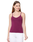 SOIE Woman - Cotton Spandex Detachable Straps Camisole (PACK OF 2) - Camisole -for Women