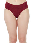 SOIE Woman - High Waist Full Coverage Lace Brief (Pack-2) - Panty -for Women