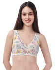 SOIE Woman - Non Padded Non Wired Lounge Bra with Removable Cups - -for Women