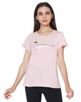 SOIE Woman - Half Sleeves Super Soft Printed T-shirt - -for Women