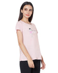 SOIE Woman - Half Sleeves Super Soft Printed T-shirt - -for Women