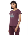 SOIE Woman - Half sleeve printed T-shirt - -for Women