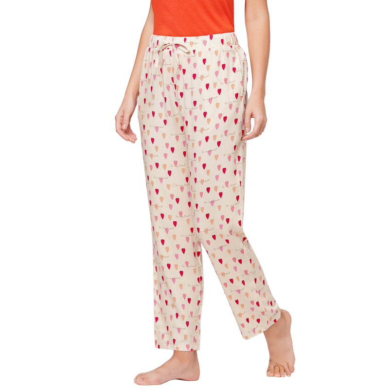Printed Pyjama with Pockets-NT-121-R-1