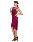 SOIE Woman - High-Low Knee Length Dress - -for Women