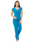 SOIE Woman - Co-ordinate Pyjama Set - -for Women