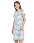 SOIE Woman - All-over Printed Sleepshirt - -for Women