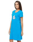 SOIE Woman - Half sleeve printed sleepshirt - -for Women