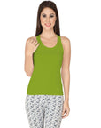 SOIE Woman - Cotton spandex racer back Tee (PACK of 2) - Camisole -for Women