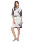 SOIE Woman - Printed Sleepshirt - -for Women