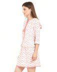 SOIE Woman - 3/4th Sleeve Printed Sleepshirt - -for Women